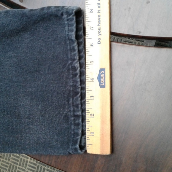 Men's faded black  size 40-32 good condition wranglers - Picture 4 of 11